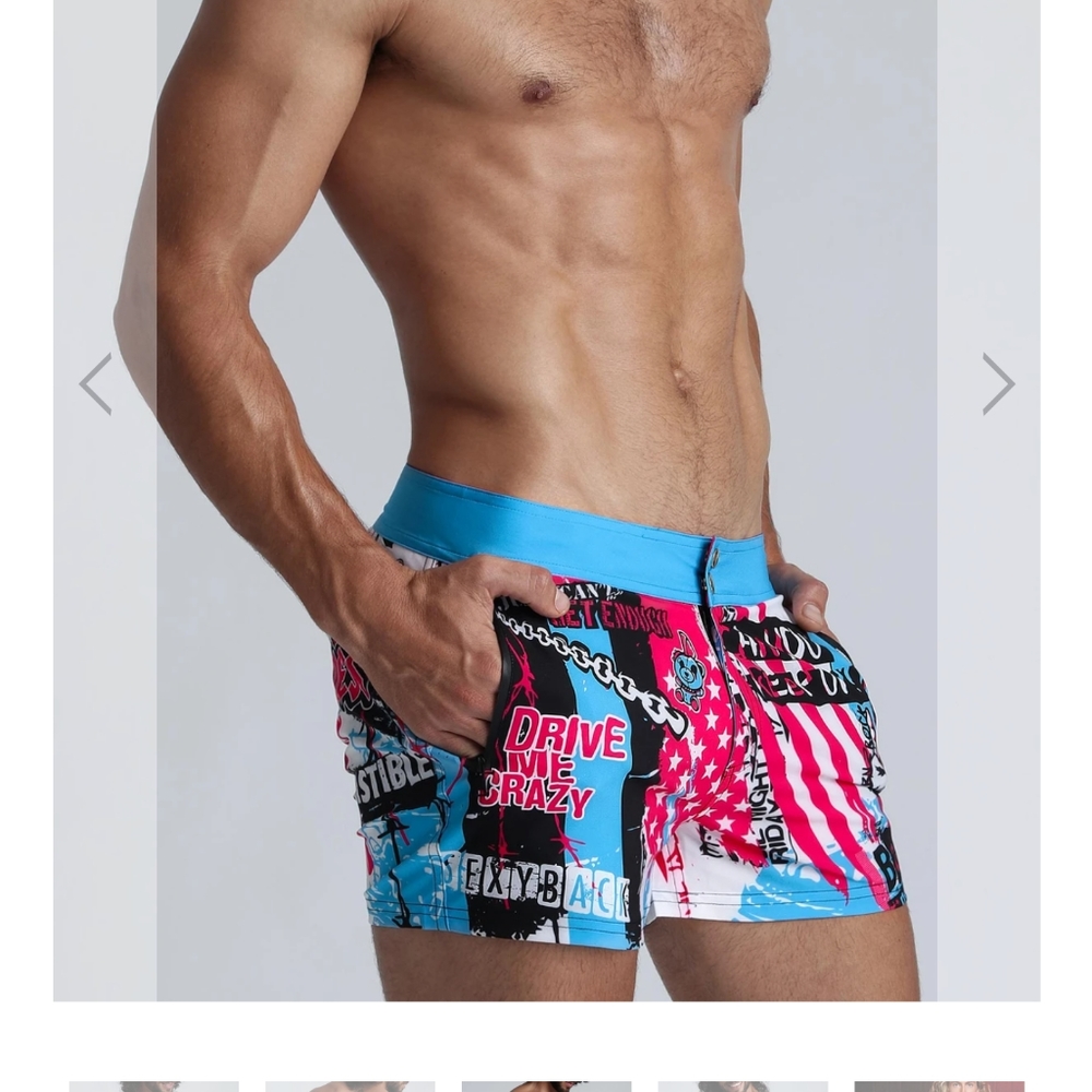 Bang swim short board shorts NWT